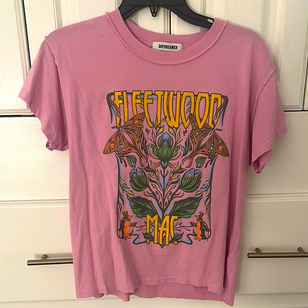 DAYDREAMER Pink Graphic T-Shirt